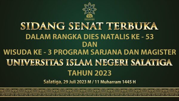 Jasa Live Streaming Wisuda UIN Salatiga