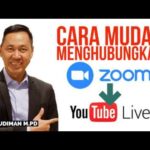 Cara Mudah Menghubungkan Zoom ke Youtube Live