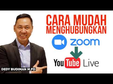 Cara Mudah Menghubungkan Zoom ke Youtube Live