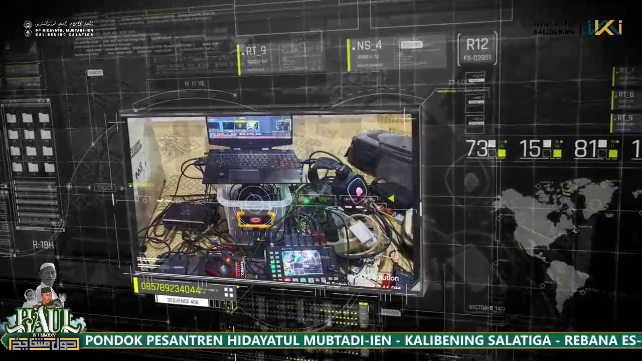 HAUL KE-4 KH. ABDA' ABDUL MALIK DAN MASYAYIKH KALIBENING