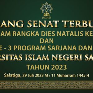 Jasa Live Streaming Wisuda UIN Salatiga April 2025